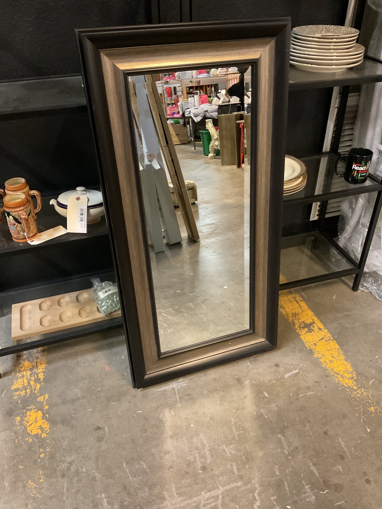 Black Full Length Vanity Mirror
