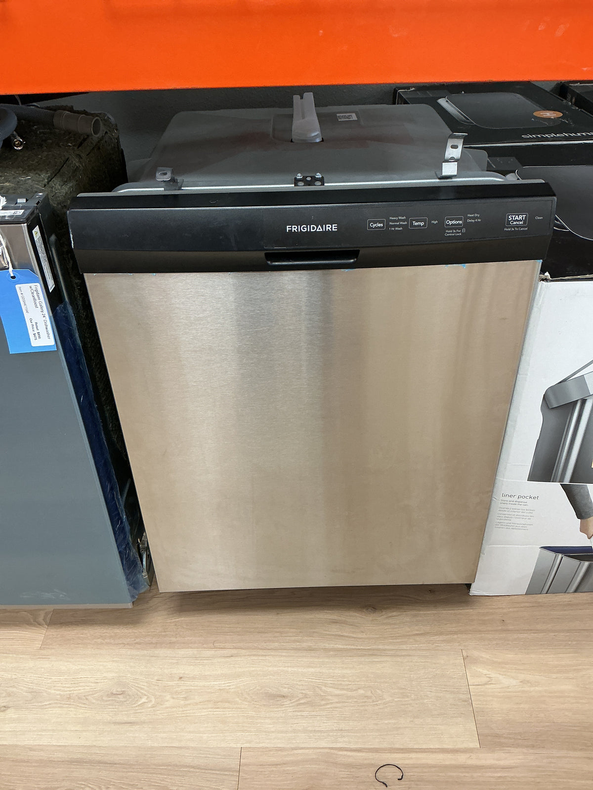 Frigidaire Front Control Stainless Steel Dishwasher