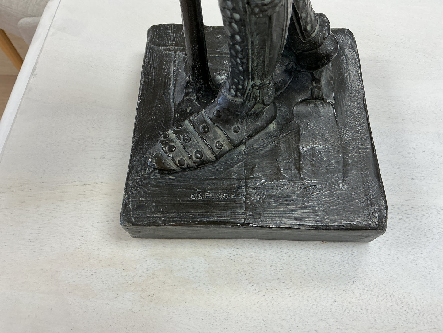 Don Quixote Vintage Resin Sculpture ‘Espinoza 67’