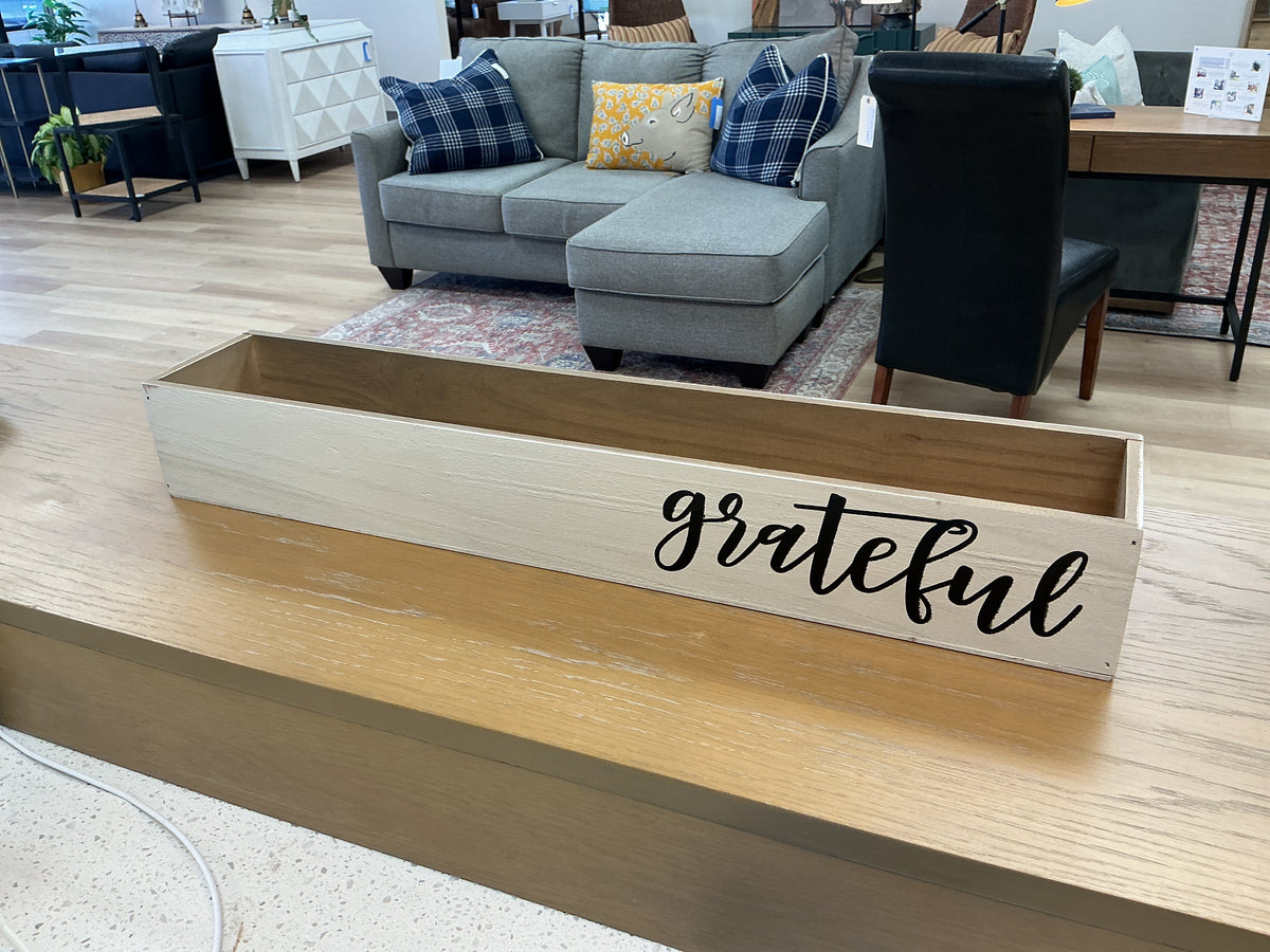 ‘Grateful’ Planter Box