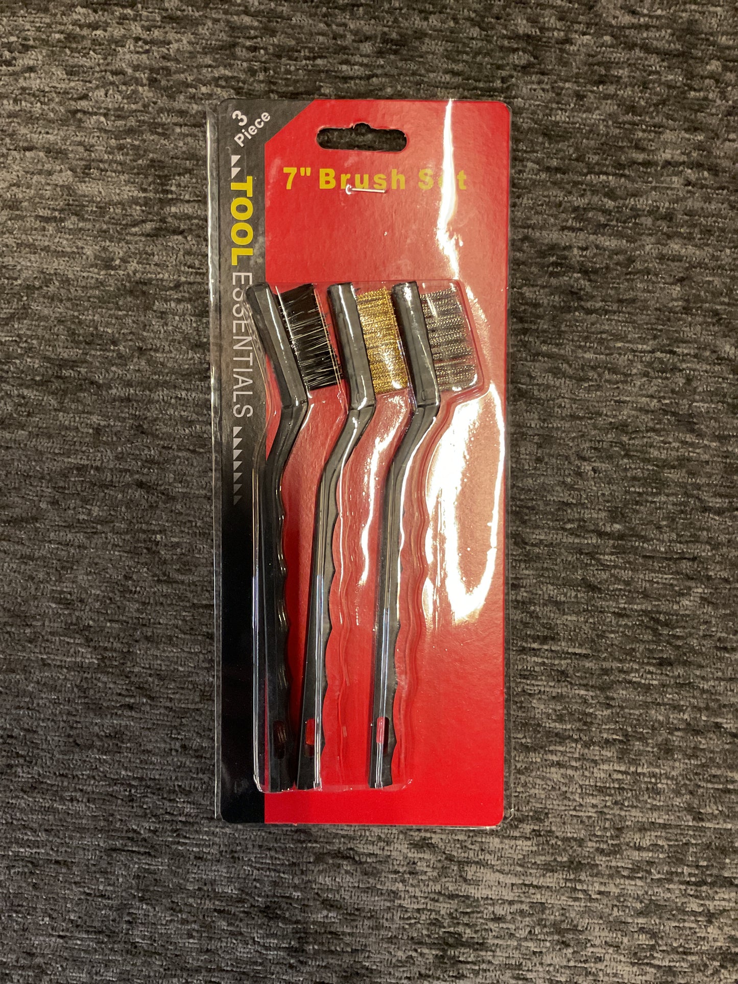 3Pc Wire Brush Set