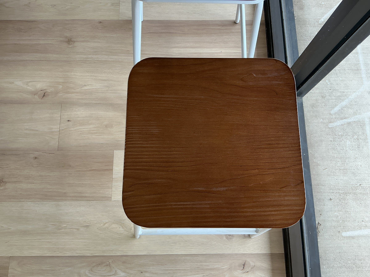 Wood & Metal Counter Stool (Set of 2)