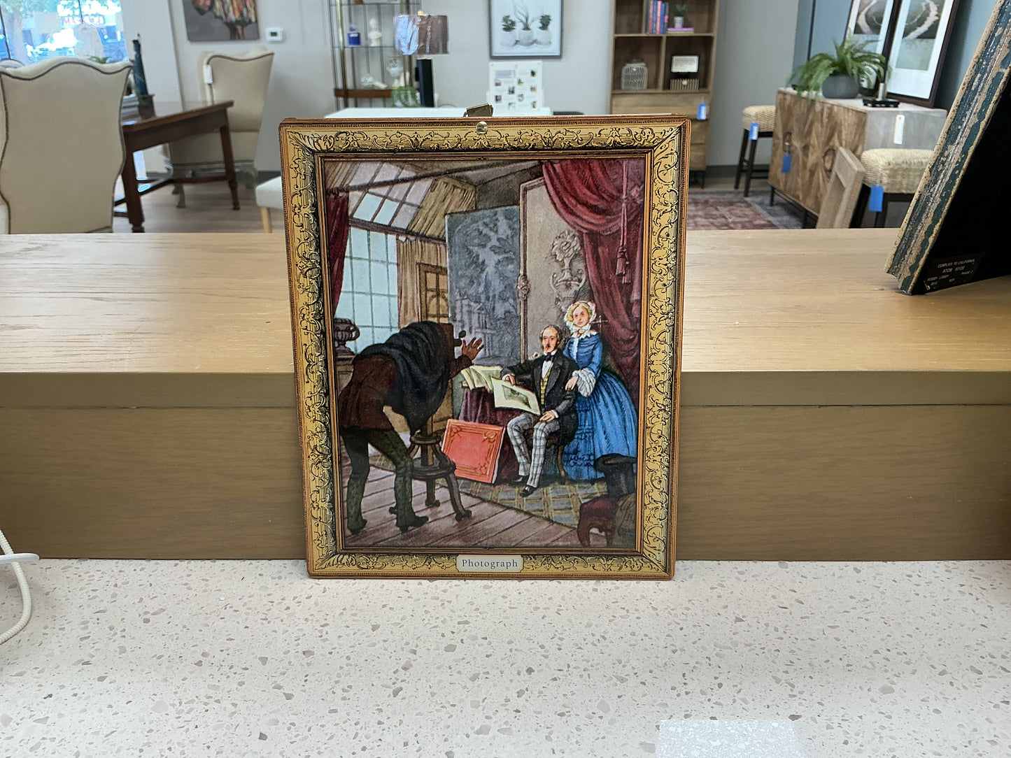 Vintage Tin Sign “Photograph”