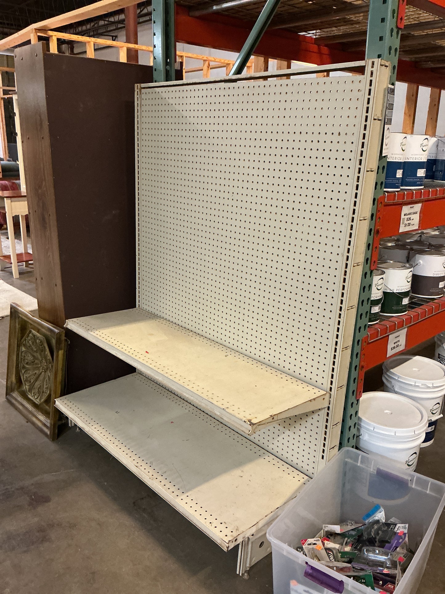 Pegboard Display Stand