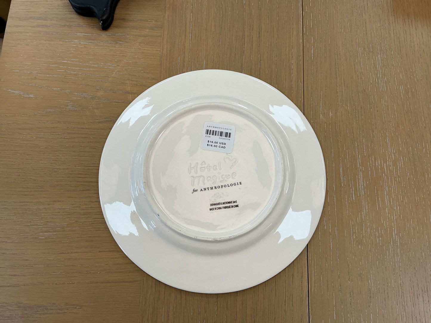 ‘Truly Madly Magical’ Anthropologie Plate