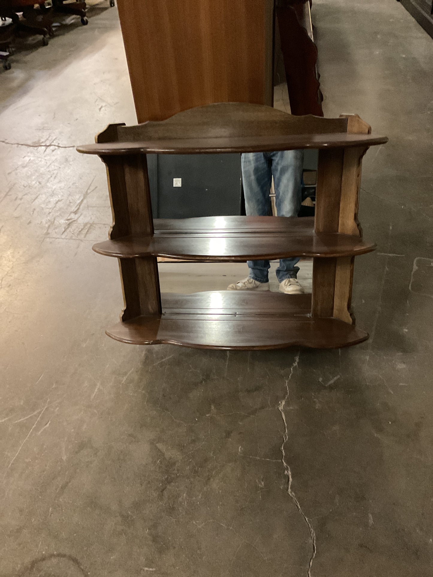 Mirrored Wall Shelf