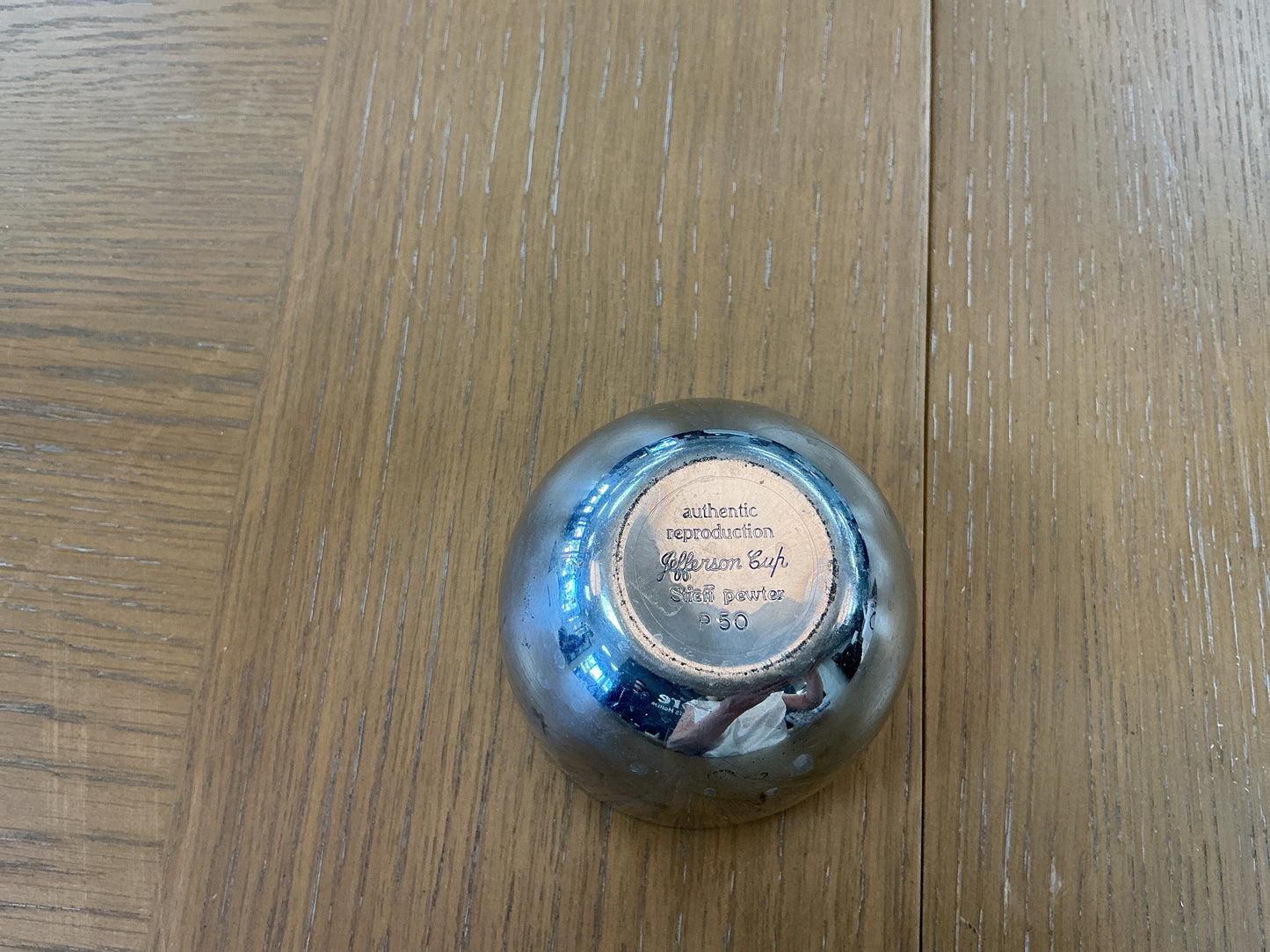 Steiff Pewter Jefferson Cup