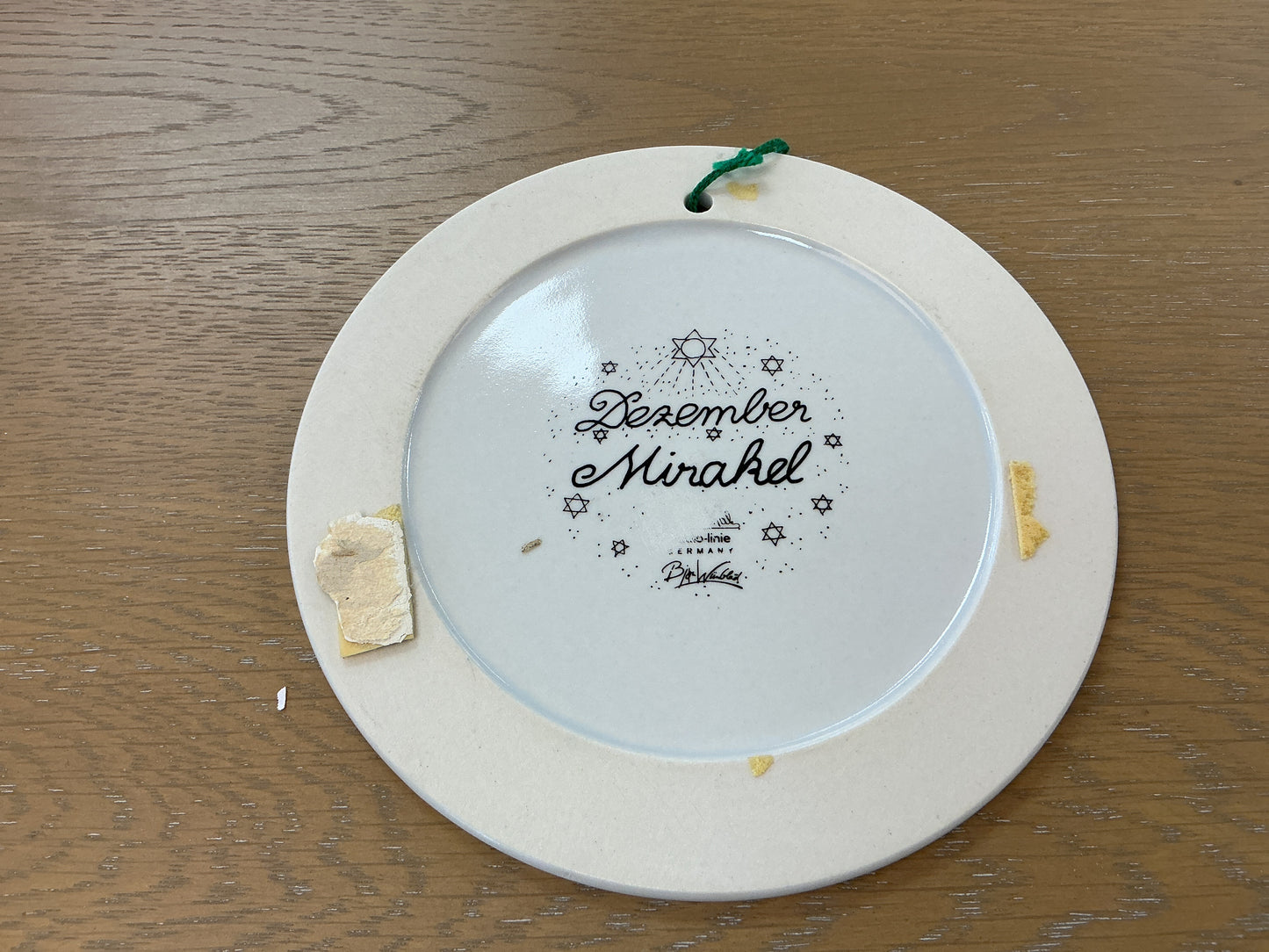 Bjorn Wiinblad “December Mirakel” Ceramic Wall Plaque