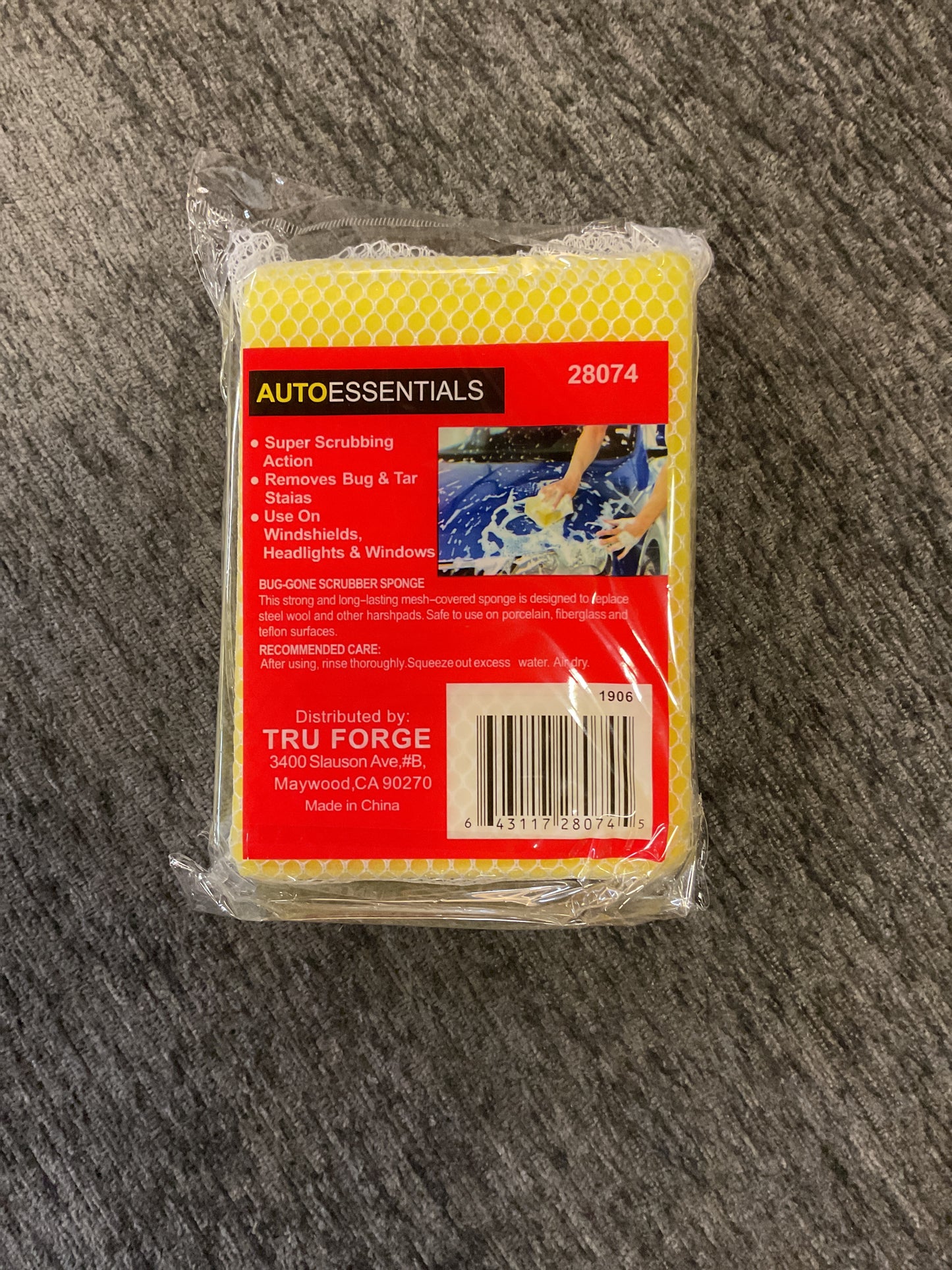 Bug & Tar Remover Sponge