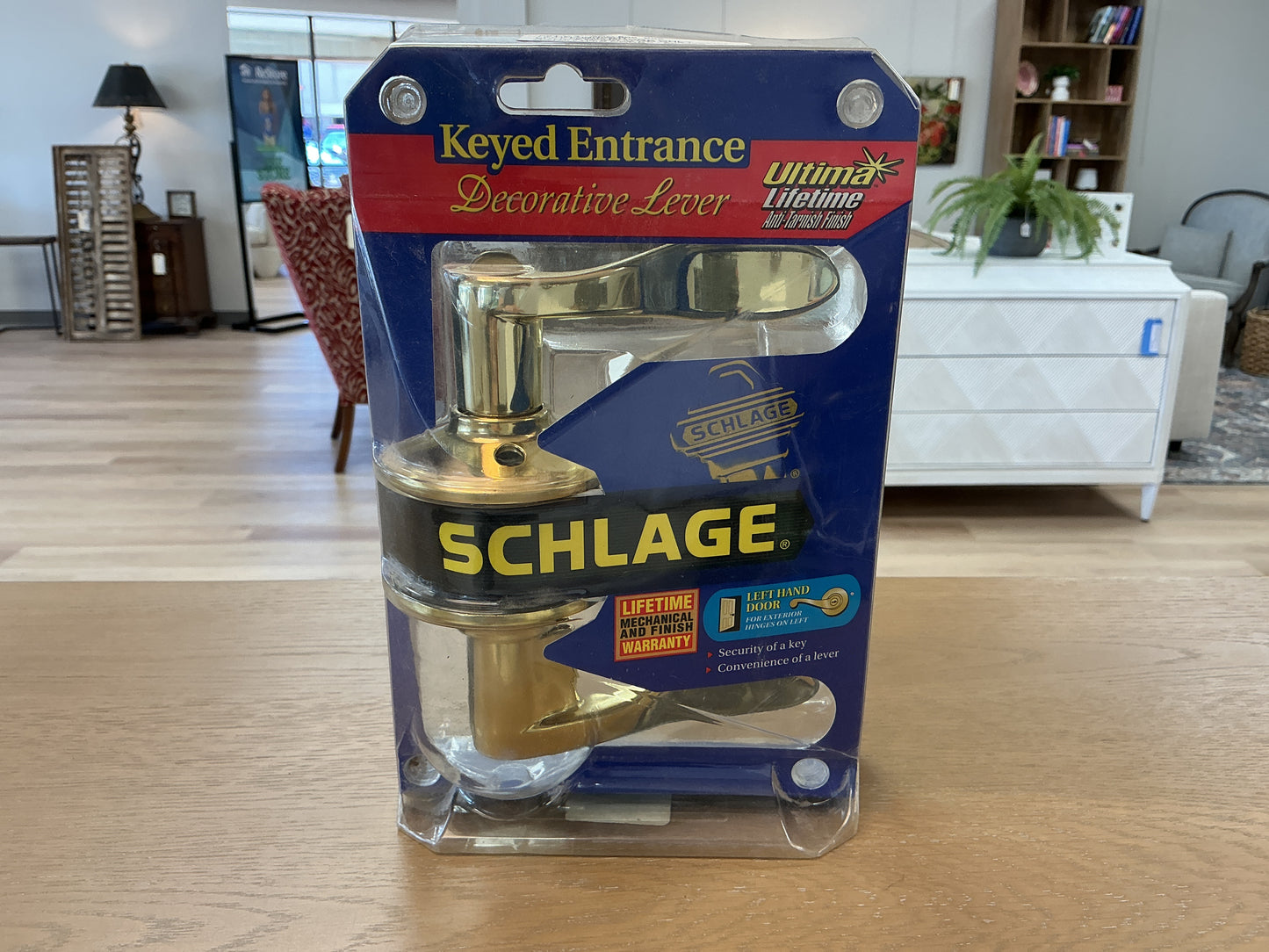 Schlage Keyed Entry Decorative Lever