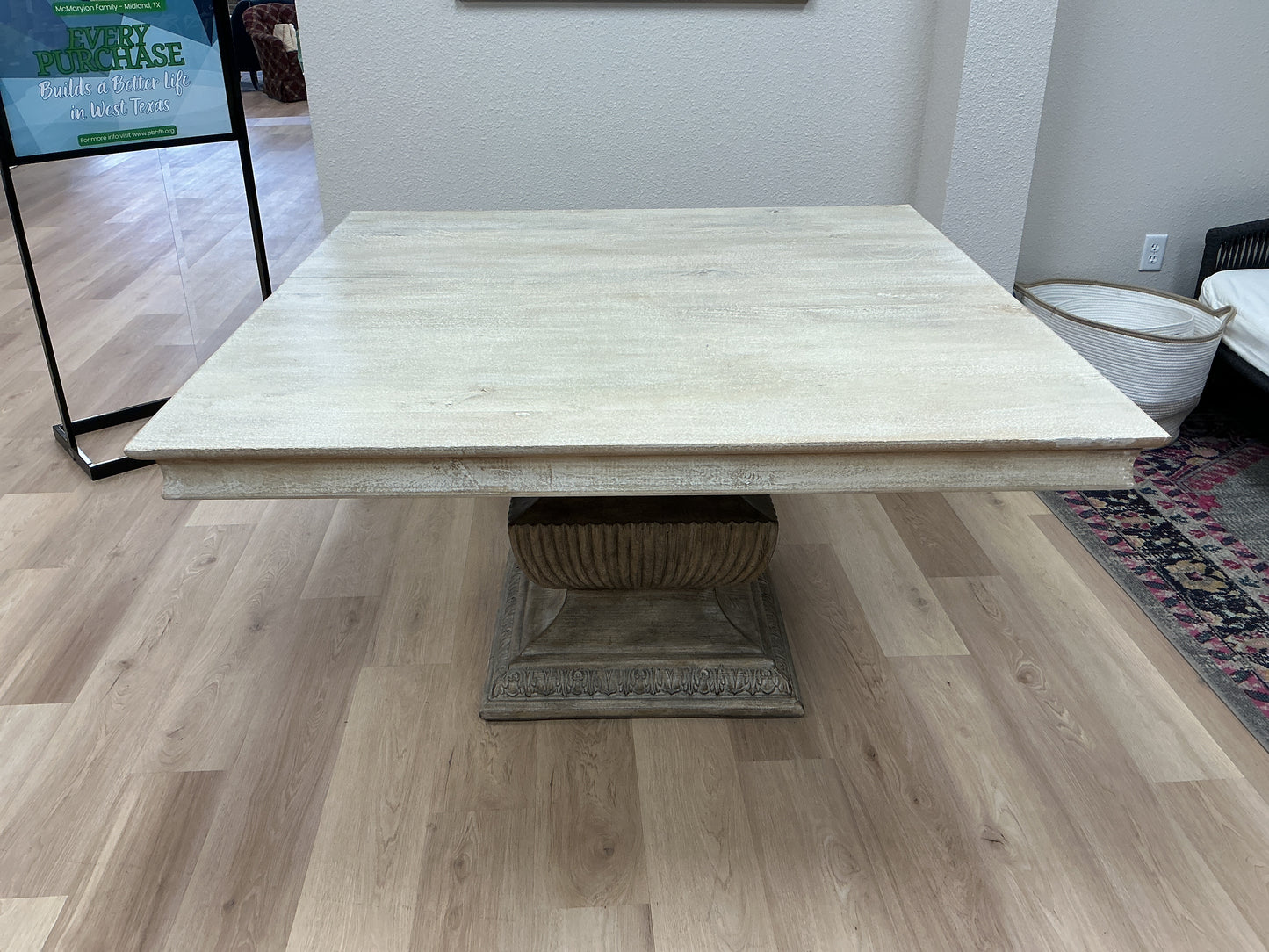 Castella Urn Square Dining Table by Hooker