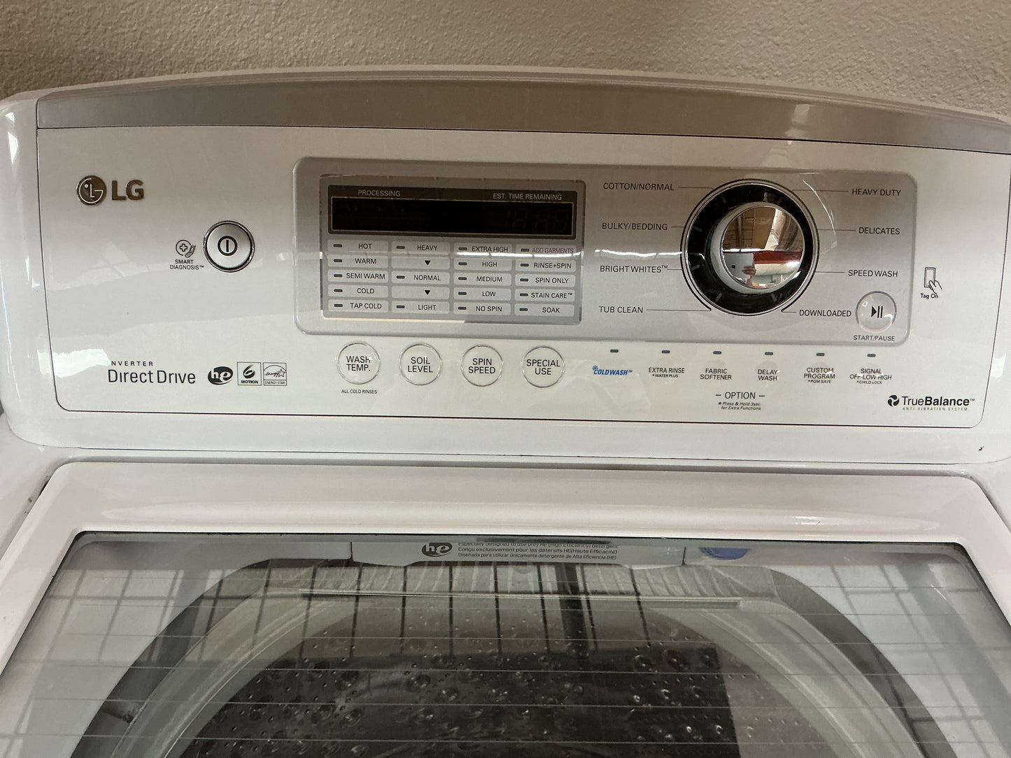 LG Direct Drive Top-Load Washer