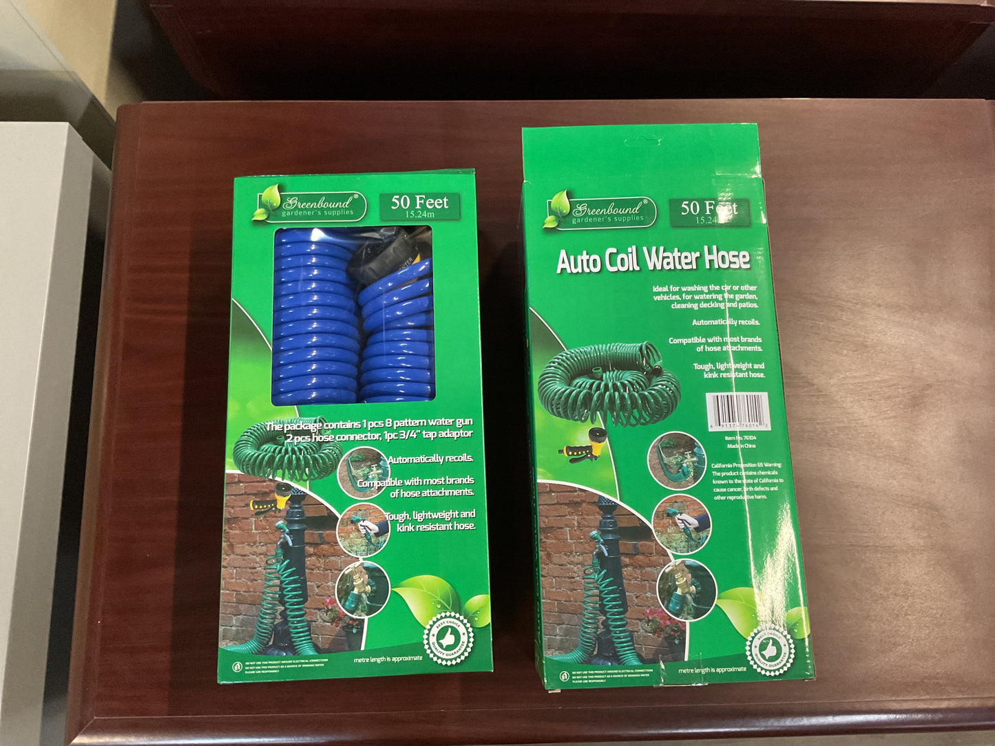 Water Hose Kit w/Sprayer (50’ x 3/8”)