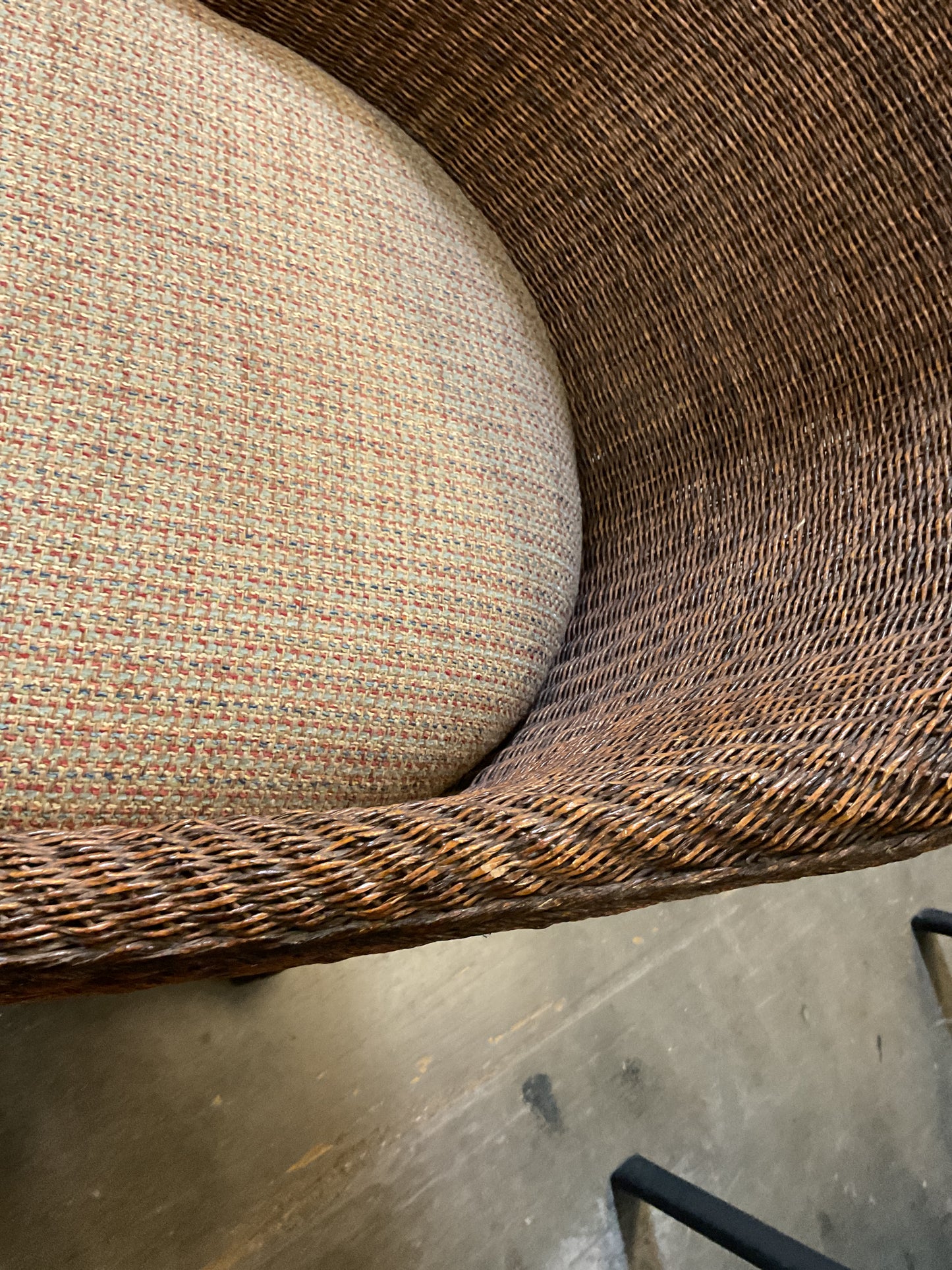 Powell Woven Rolling Armchair