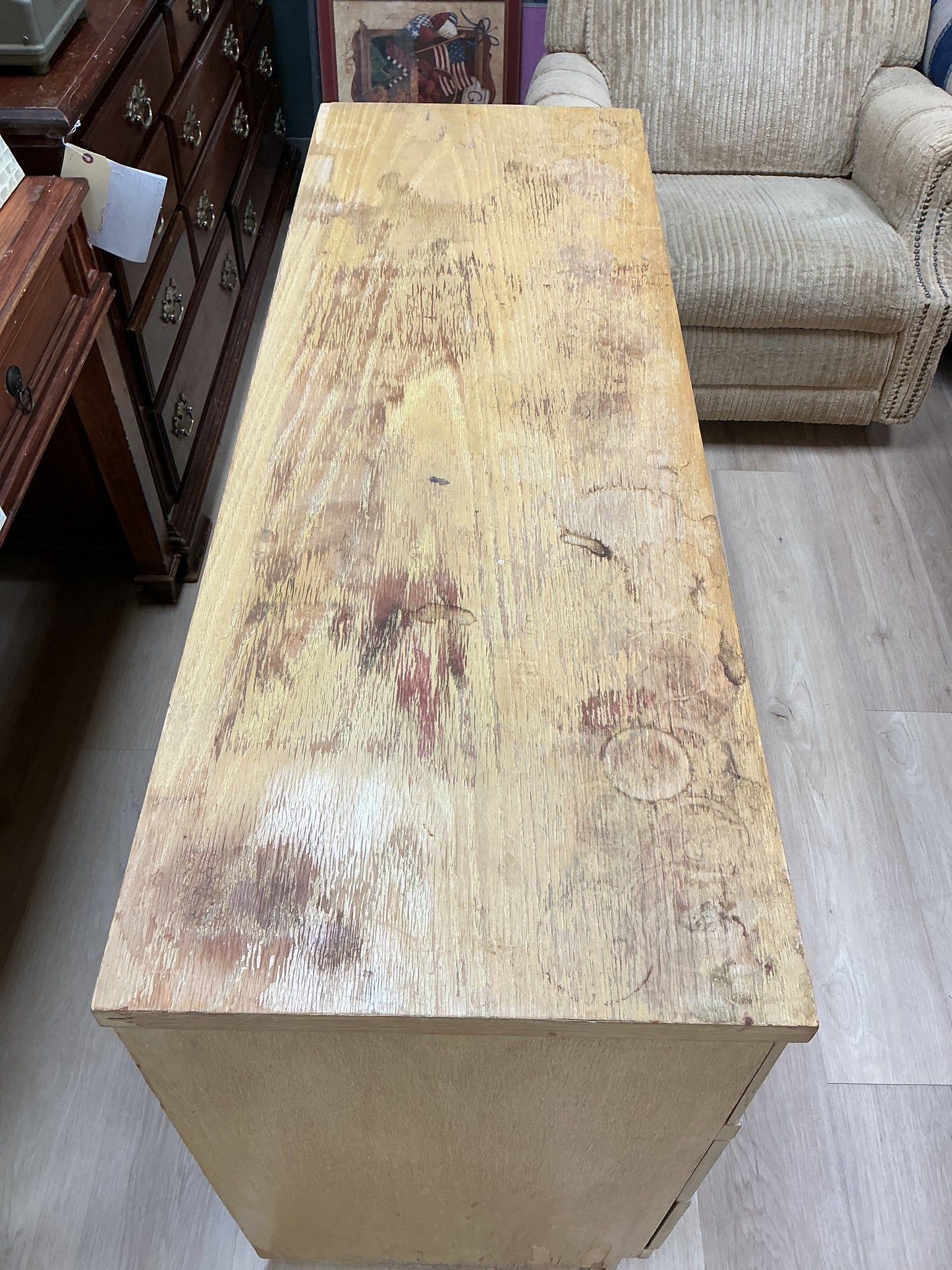 Vintage 6-Drawer Dresser