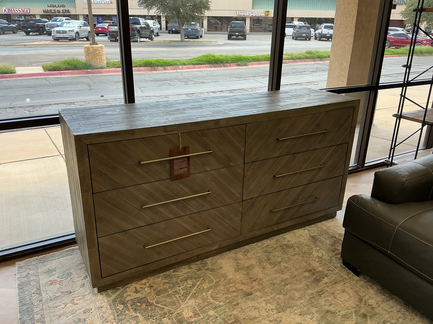 Kymar 72” 6-Drawer Dresser