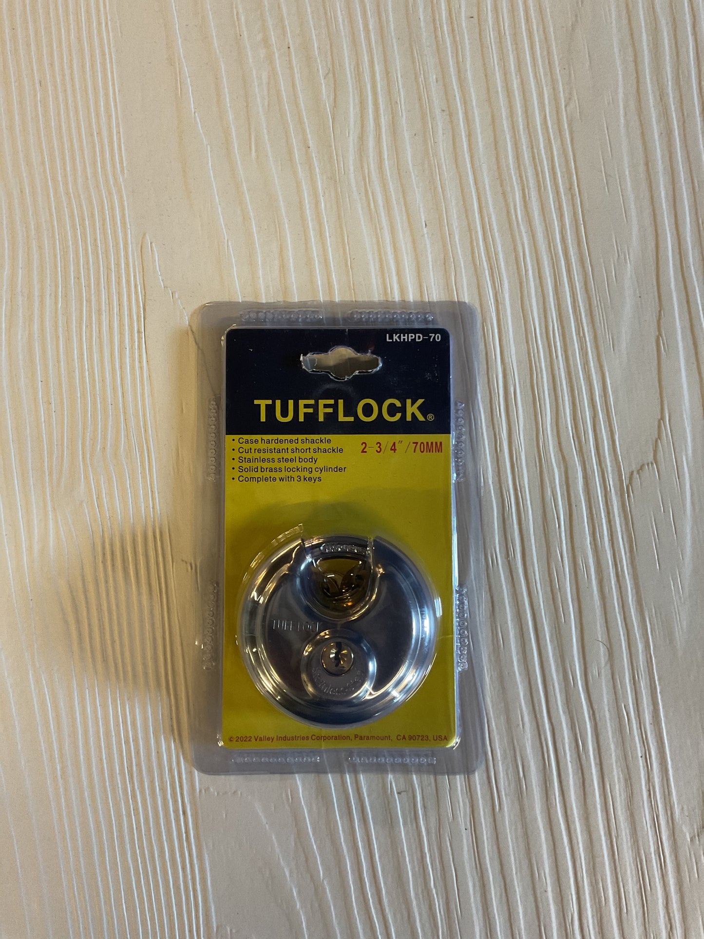 Tuff Lock Round (2-3/4”)