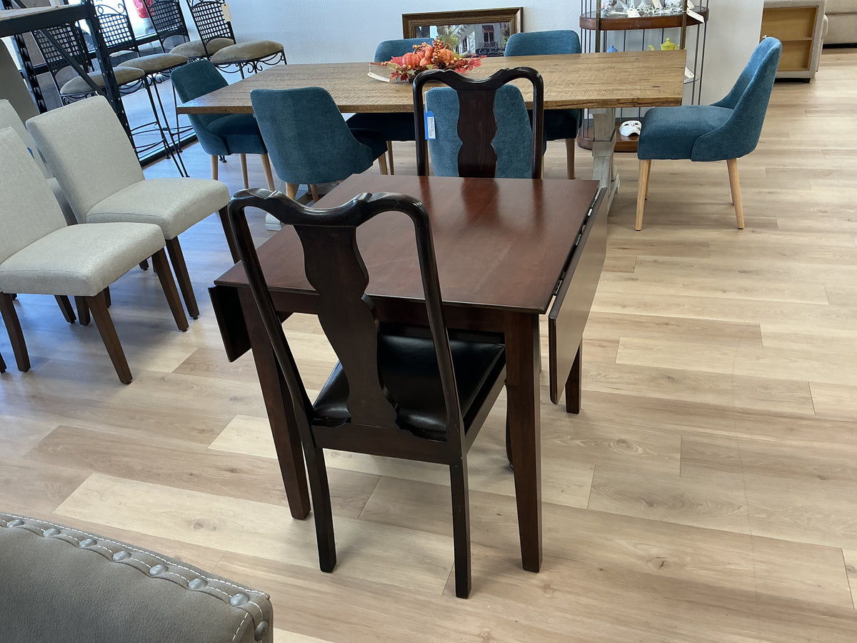 Classic Wooden Drop Leaf Dining Set