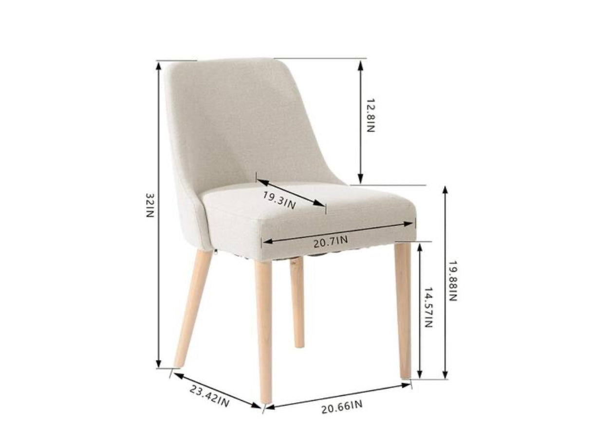 Benfield Biscuit Beige Upholstered Dining Chair