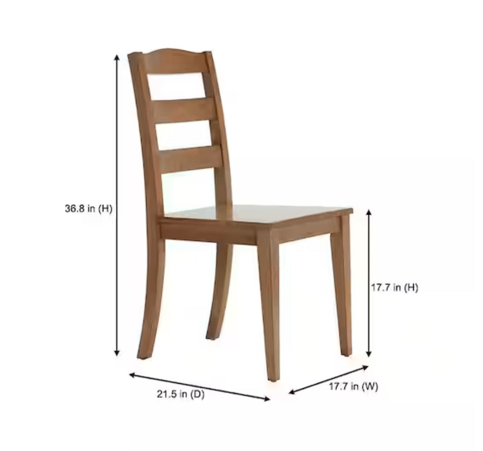 Patina Oak Ladder Back Dining Chair