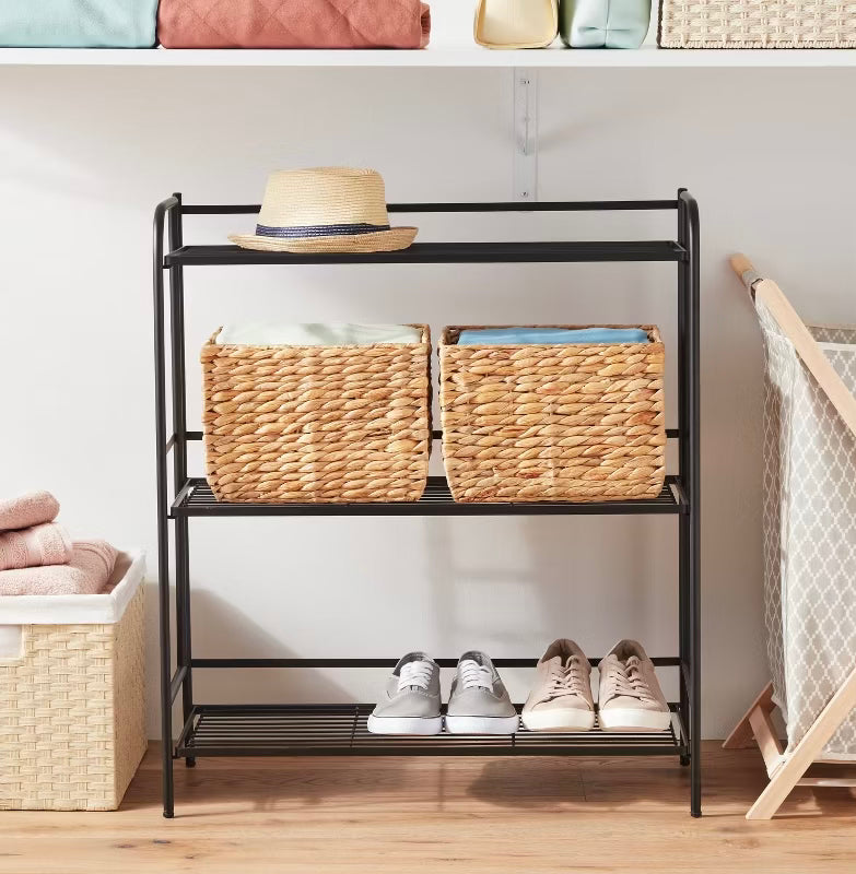 Folding 3 Wide Shelves