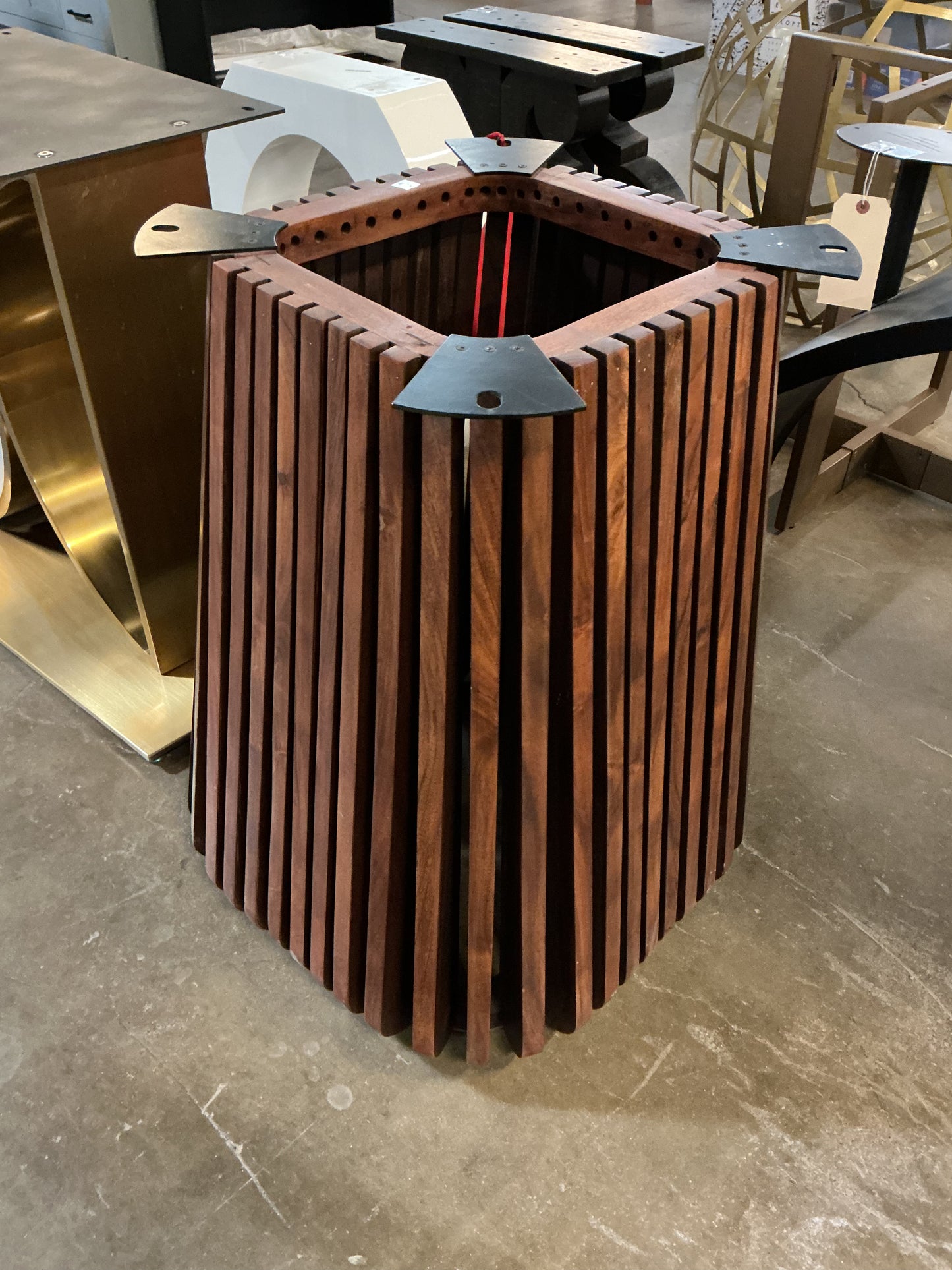 Kendall Solid Wood Dining Table Base