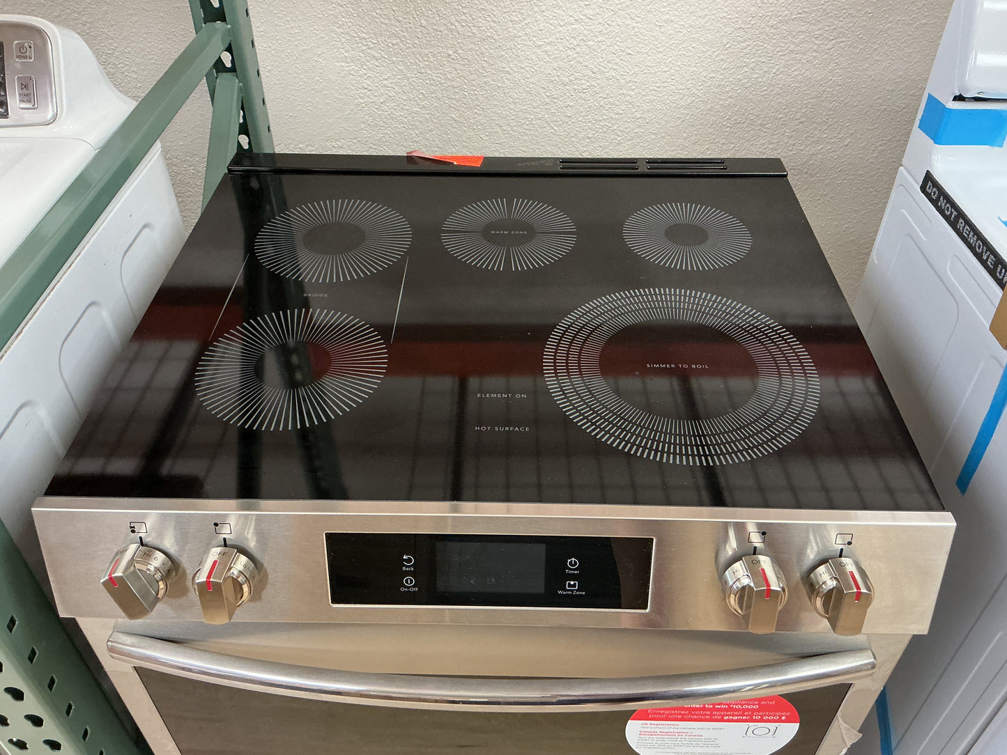 Frigidaire 30” Glass Top 5 Burner