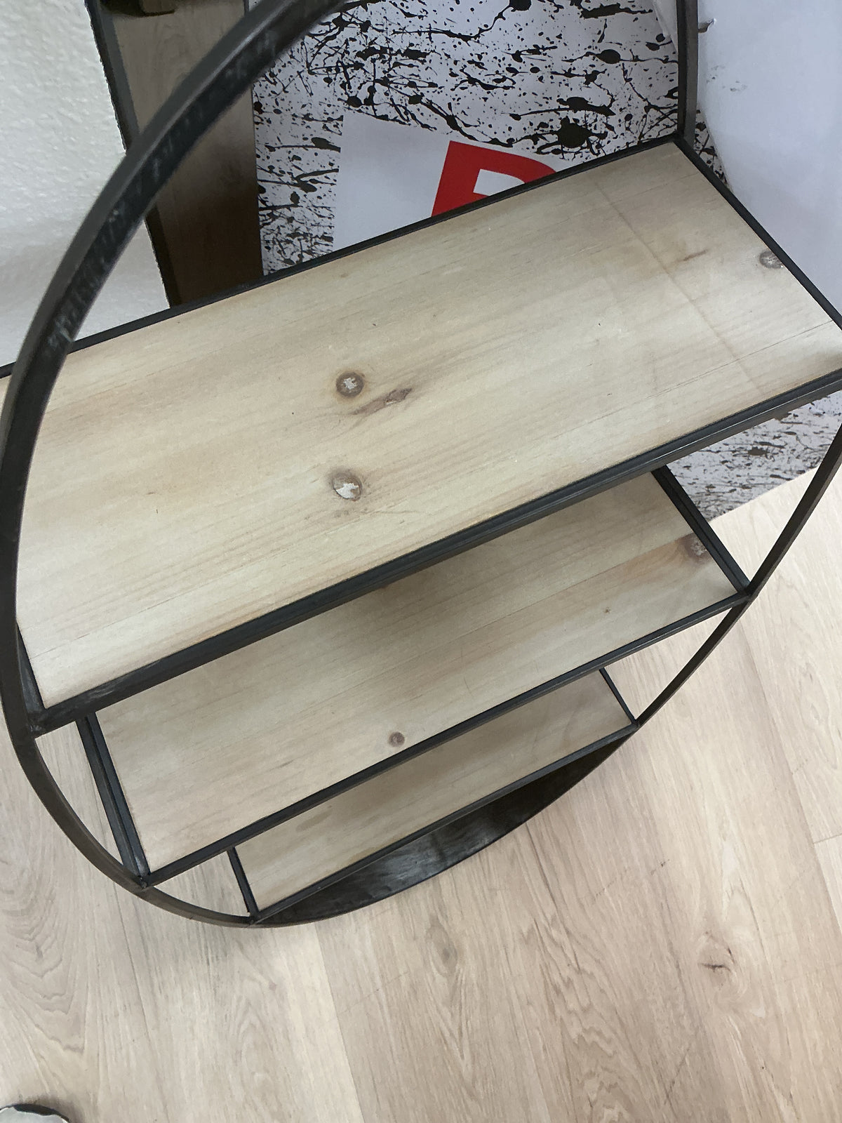 Bellomy Silver 3 Tier Wall Shelf