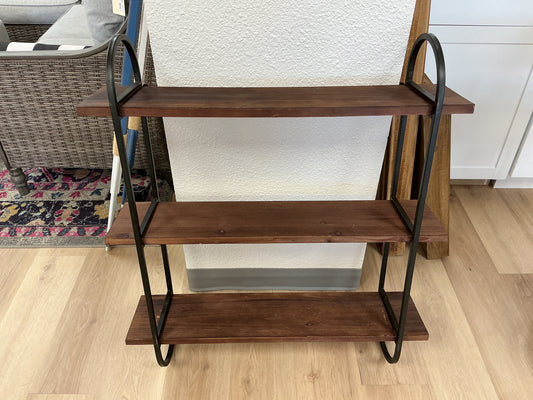 3-Tier Mounted Bookshelf