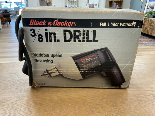 Black & Decker 3/8-in. Drill