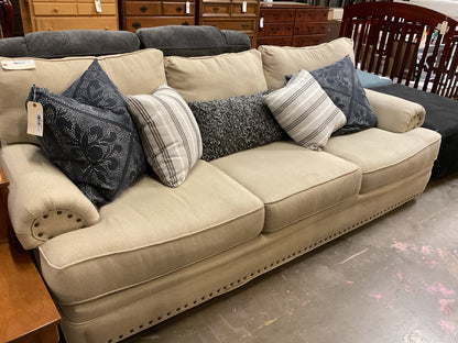 Linen Blend Sofa by Haverty’s