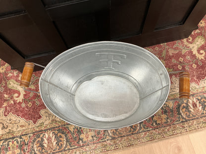 Galvanized Metal Beverage Party Tub