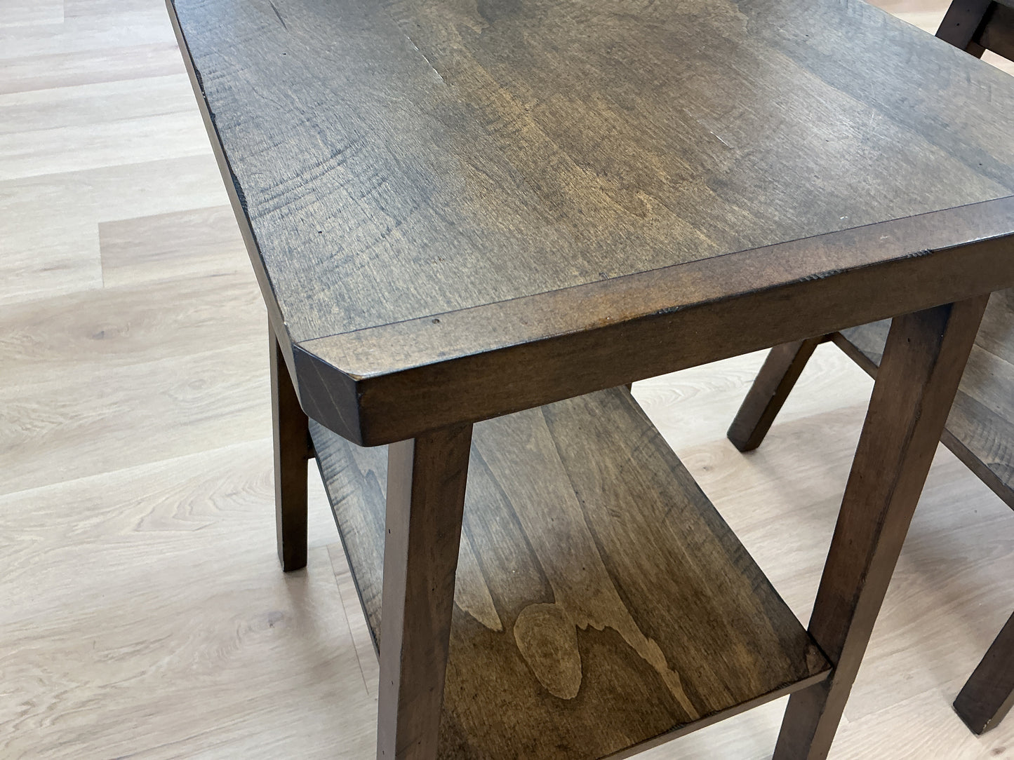 PB Mateo Wood Rectangular End Table