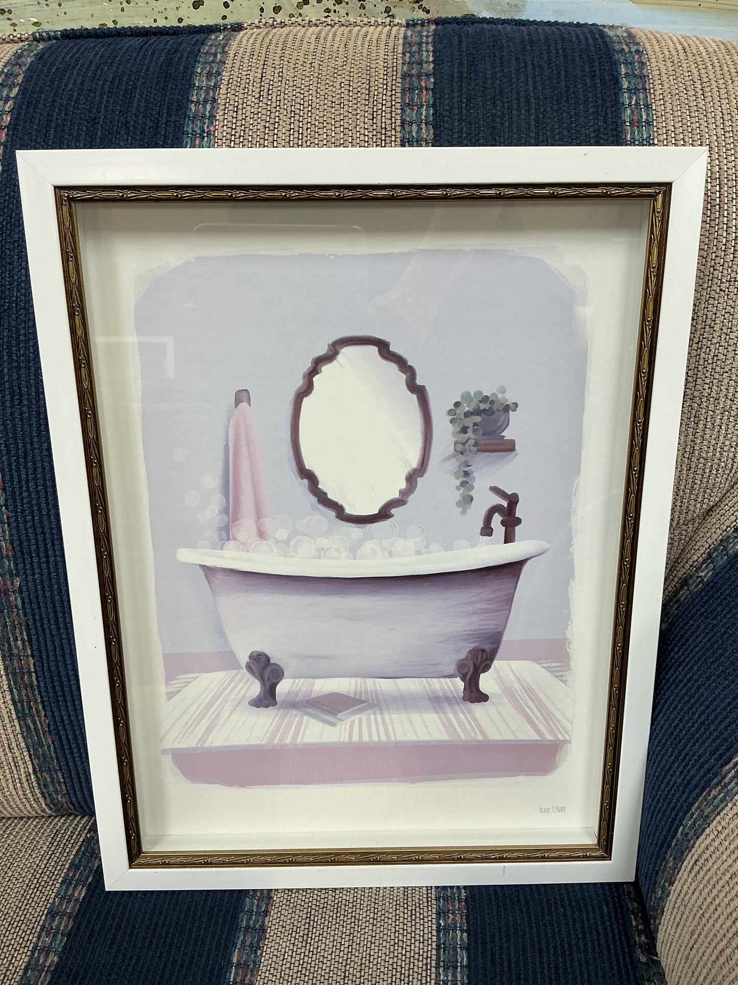 Stupell Bubble Bath Tub Print