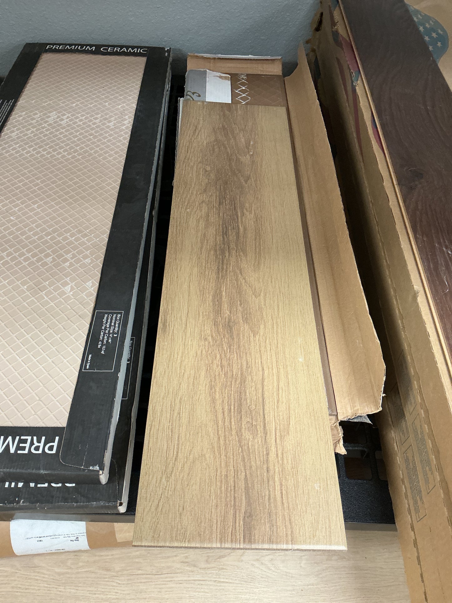 Esmer Fine Wood 9”x35” Porcelain Tile