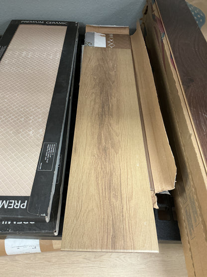 Esmer Fine Wood 9”x35” Porcelain Tile
