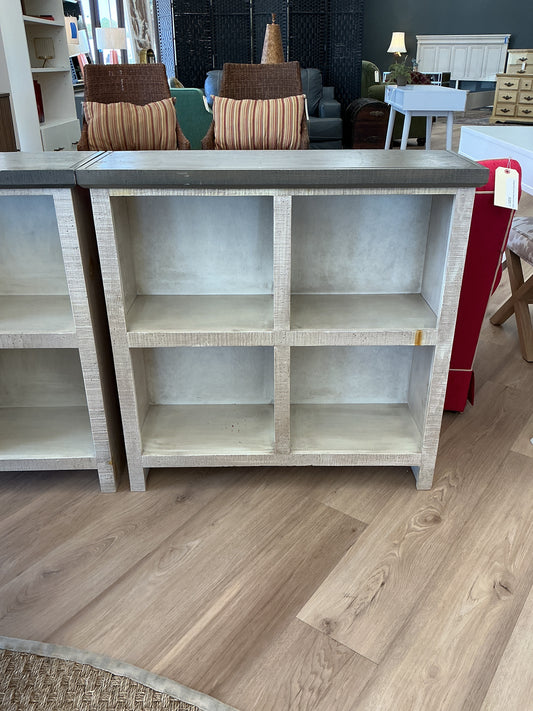 Solid Wood 4-Cube Cubby