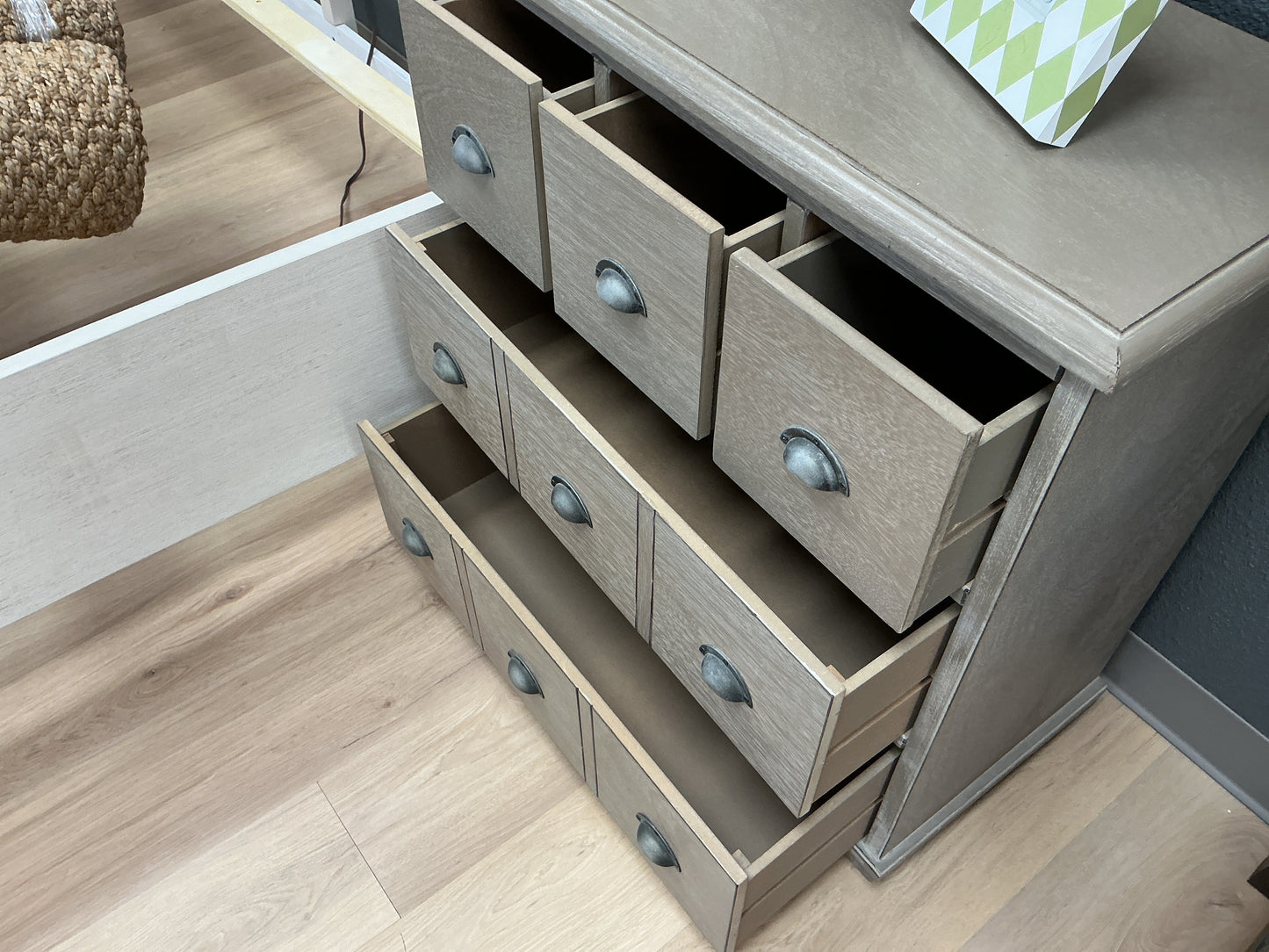 5 Drawer Apothecary Table