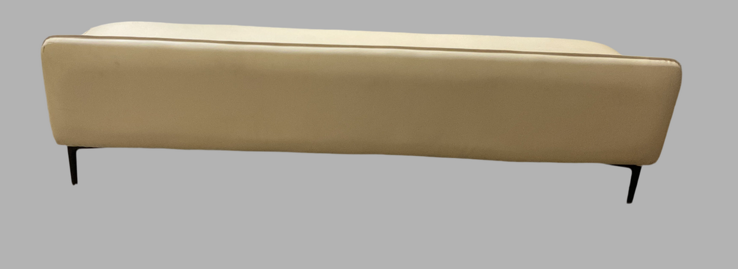 Genuine Leather Upholstered Bench