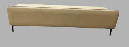 Genuine Leather Upholstered Bench