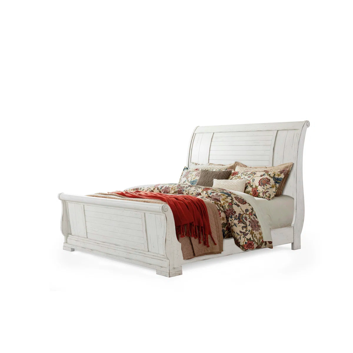 “Coming Home” Queen Farmhouse Sleigh Bed