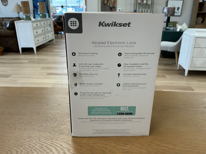 KWIKSET Powerbolt 250 Keypad Electronic Lock