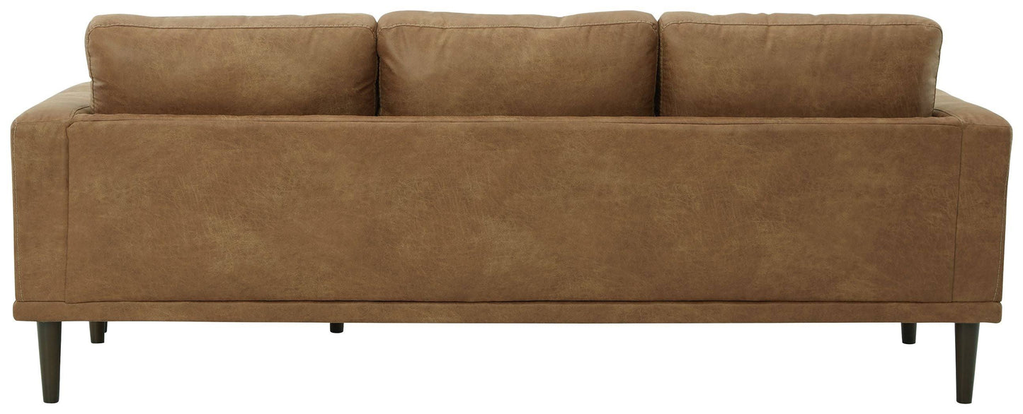 Arroyo 2 Pc Faux Chaise Sofa 82” W x 33.5” H x 57” D