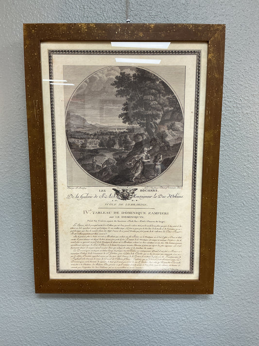 “Galerie du Palais Royal” Framed Art by Mancet