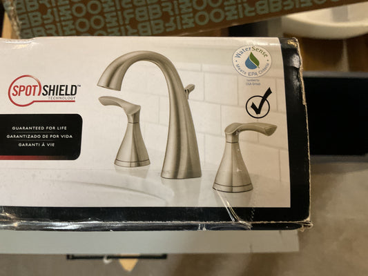 Sandover Brushed Nickel Bathroom Faucet