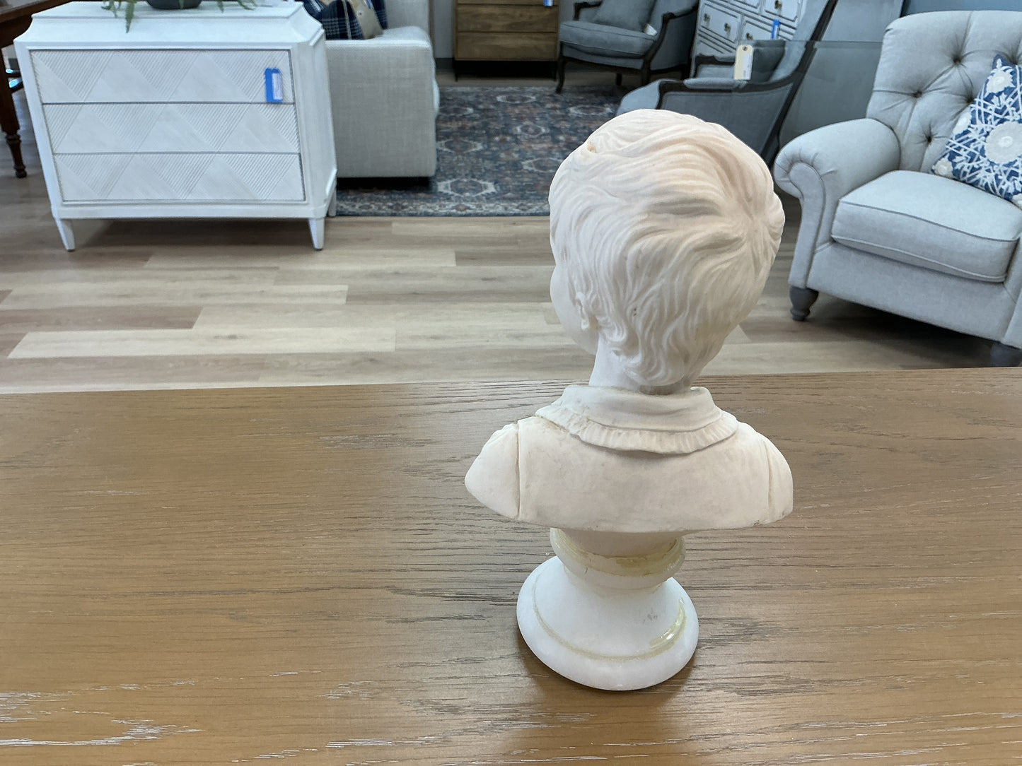 Alabaster Bust of Alexandre Brongniart