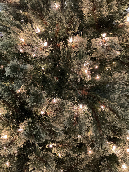 9’ Sierra Cashmere Pre-lit Christmas Tree