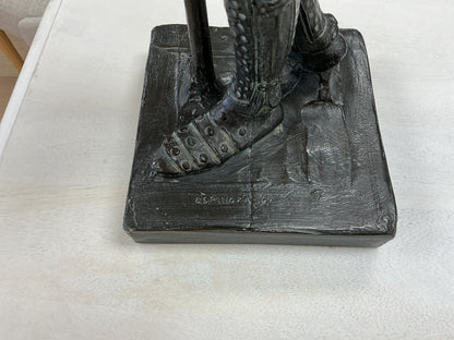 Don Quixote Vintage Resin Sculpture ‘Espinoza 67’