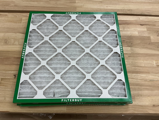 FILTERBUY 21x21x1 Pleated Air Filters (Pack of 4)