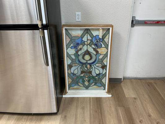 Floral Leaded Stained Glass